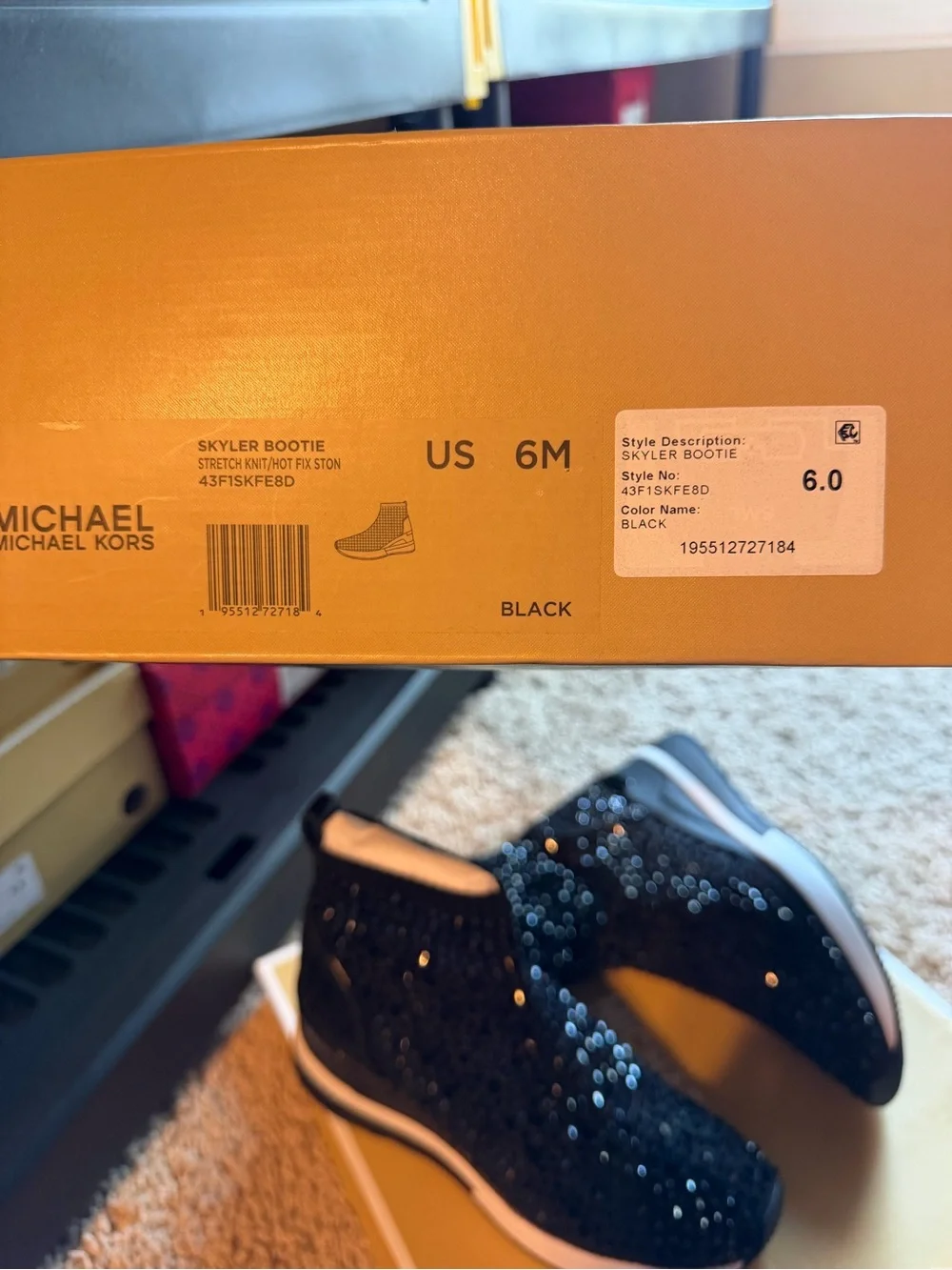 Michael Kors Skyler Bootie Sock Sneakers